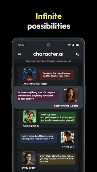 Character AI - 创建专属AI角色聊天 Hero图